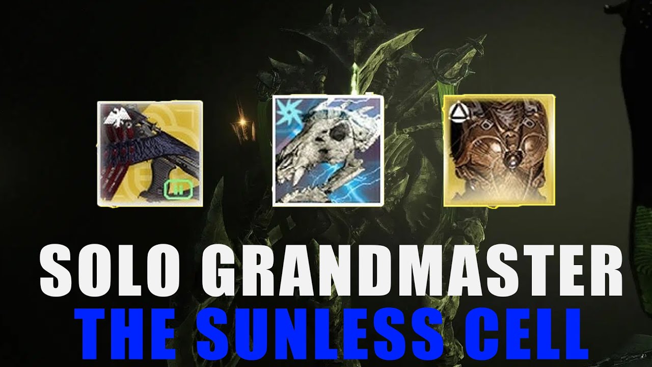 Solo Grandmaster Nightfall The Sunless Cell W/Bastion Ascension [Destiny 2 Heresy]