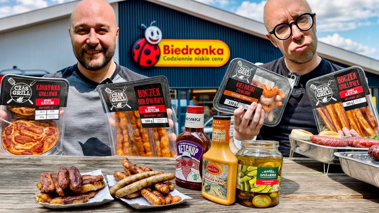 TEST OFERTY GRILLOWEJ z BIEDRONKI (majówka 2025)