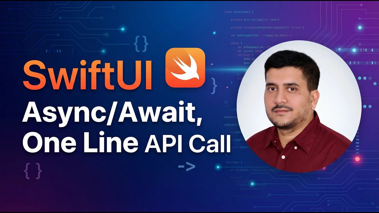 SwiftUI Async/Await - One Line API Call: Part 2 -  Making Engine