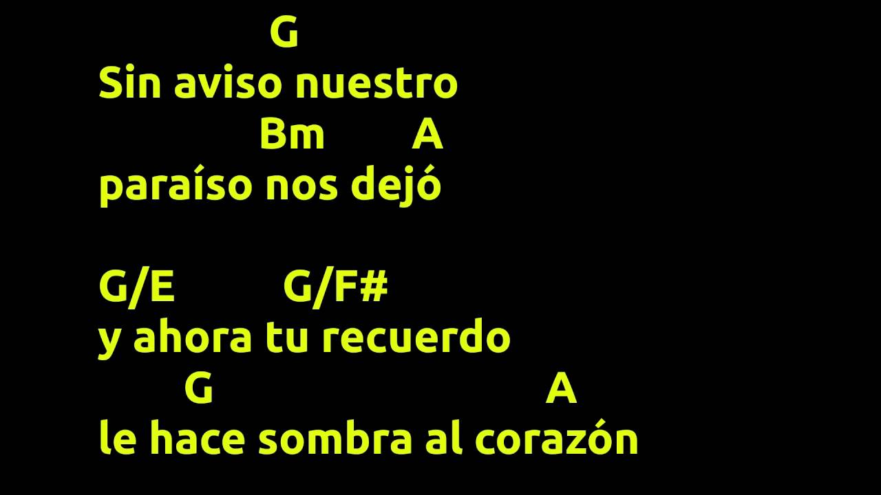 Jesse y Joy Dueles-Acordes para guitarra