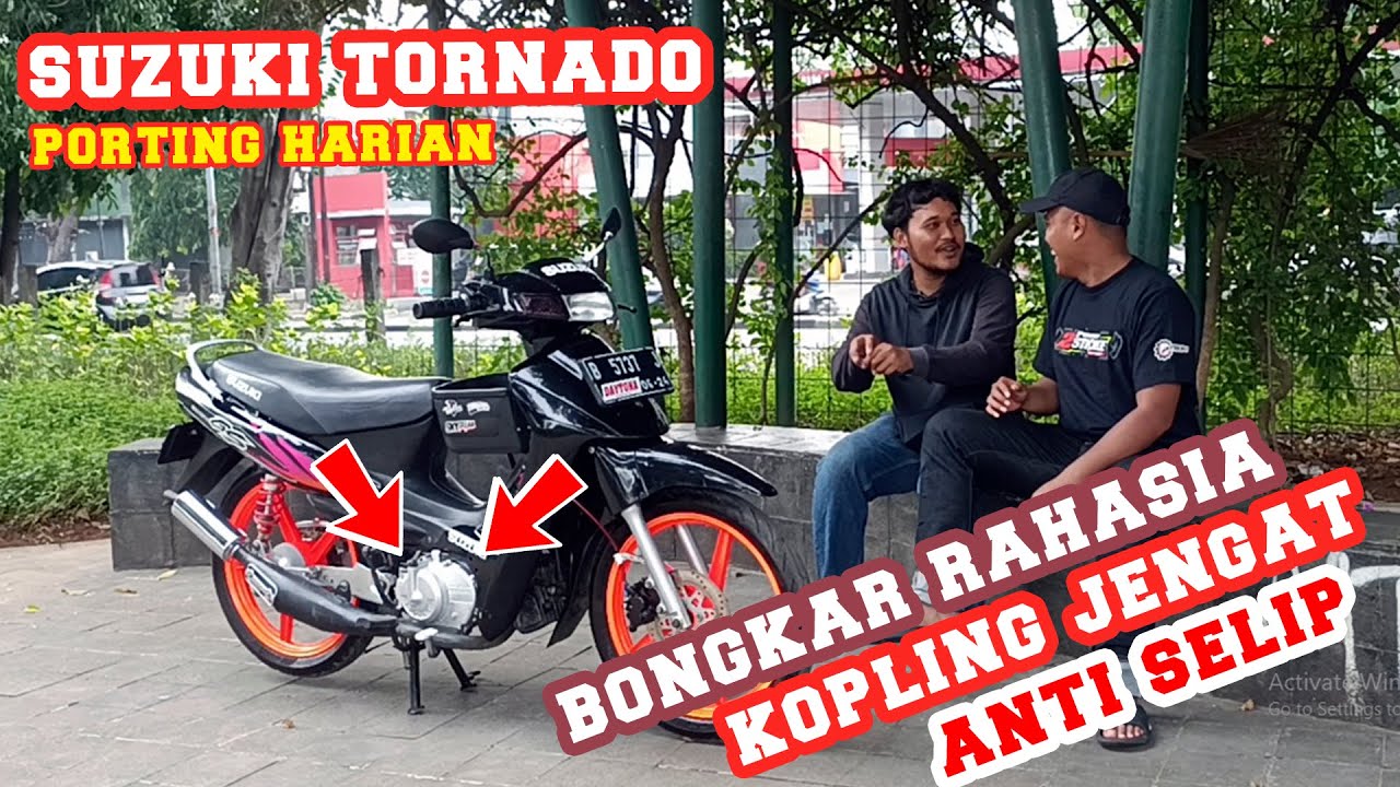 RAHASIA MOTOR WARISAN JENGAT-JENGAT ! SUZUKI TORNADO GS 110 1997 ! | review32
