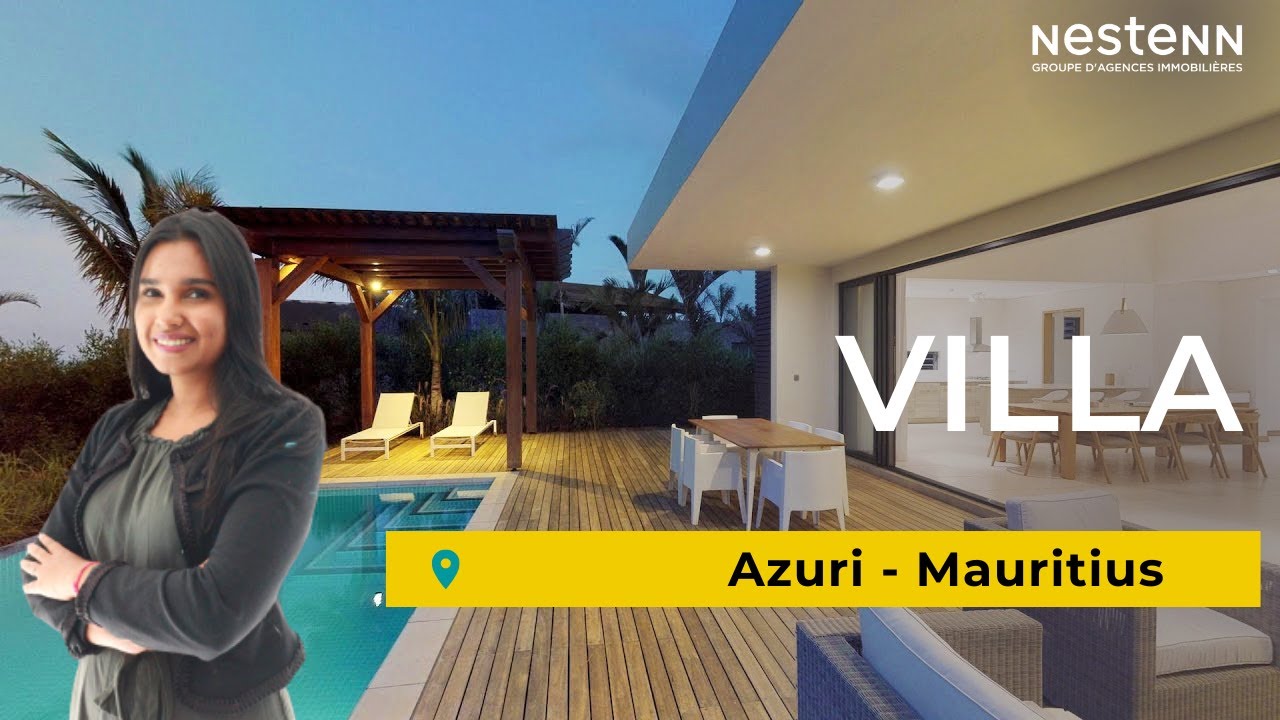 5-bed IRS villa in Azuri Haute Rive, Mauritius - For Sale