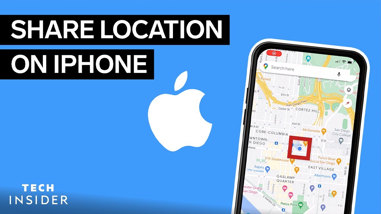 Как поделиться своим местоположением на iPhone | Tech Insider