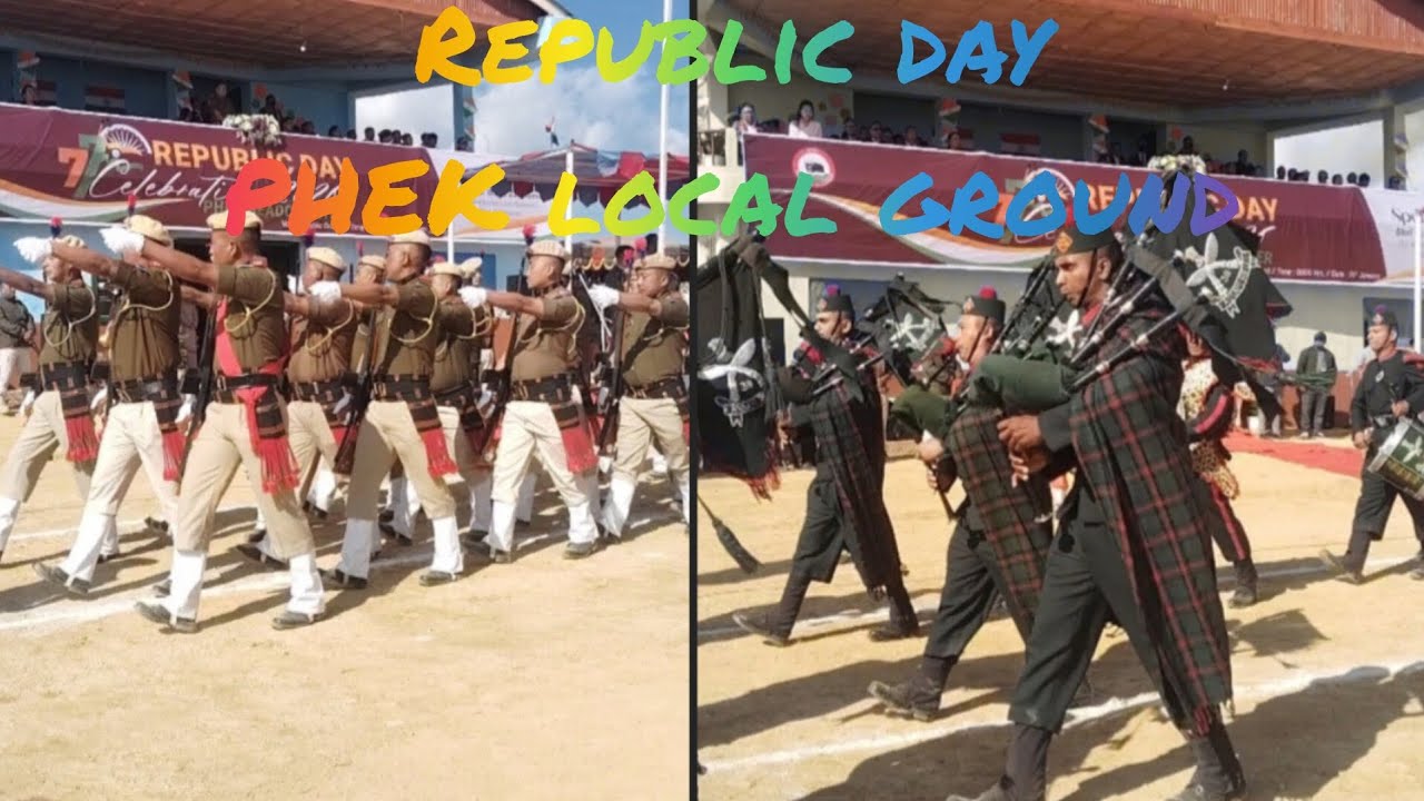 REPUBLIC DAY PARADE 2026 LOCAL GROUND PHEK