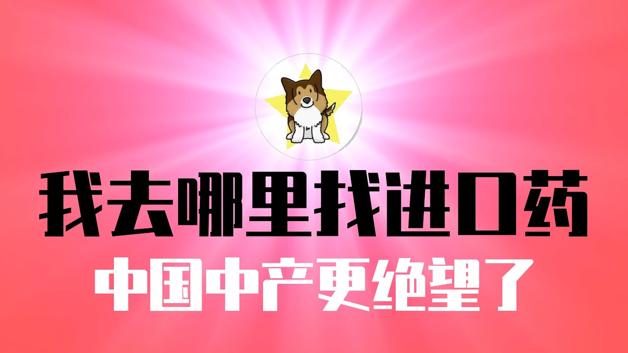 进口药完全退出中国公立医院，中产更绝望了！也是内循环的一种表现｜中国医疗改革，本来最应该改什么？｜中国中产｜进口药｜原研药｜仿制药｜经济崩塌