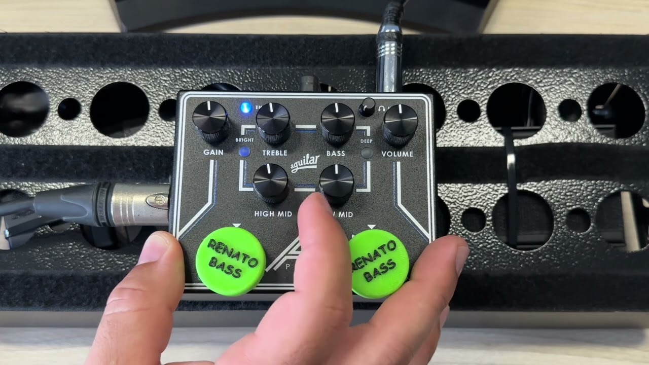 Review Pedal Aguilar AG Preamp| @renatobaixista 