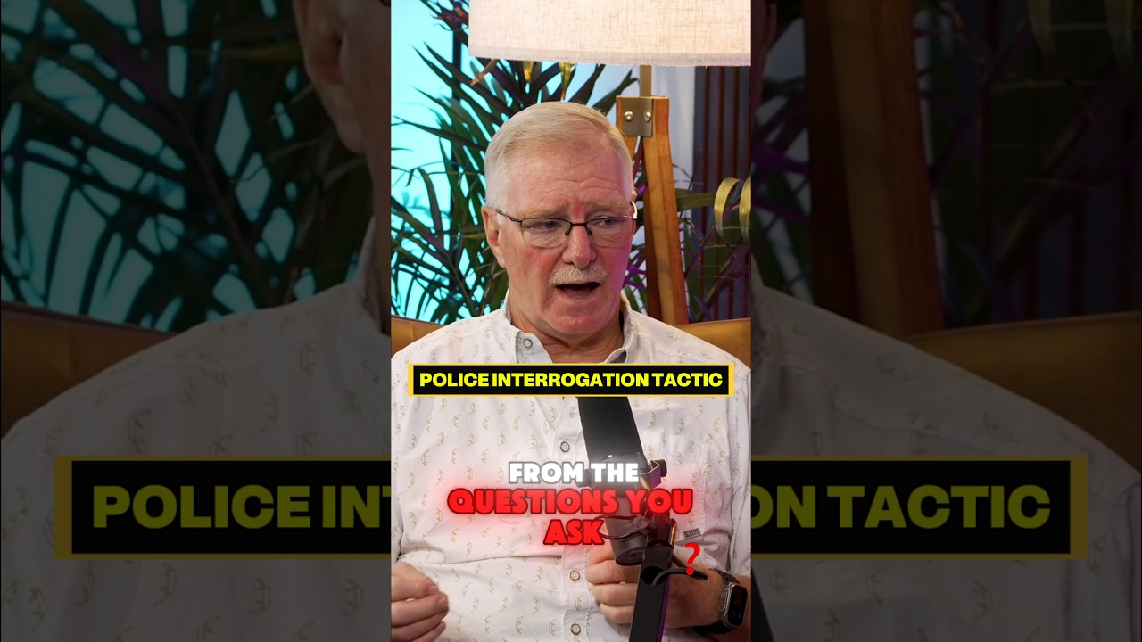 Police Interrogation Tactic revealed!  Watch full clip 