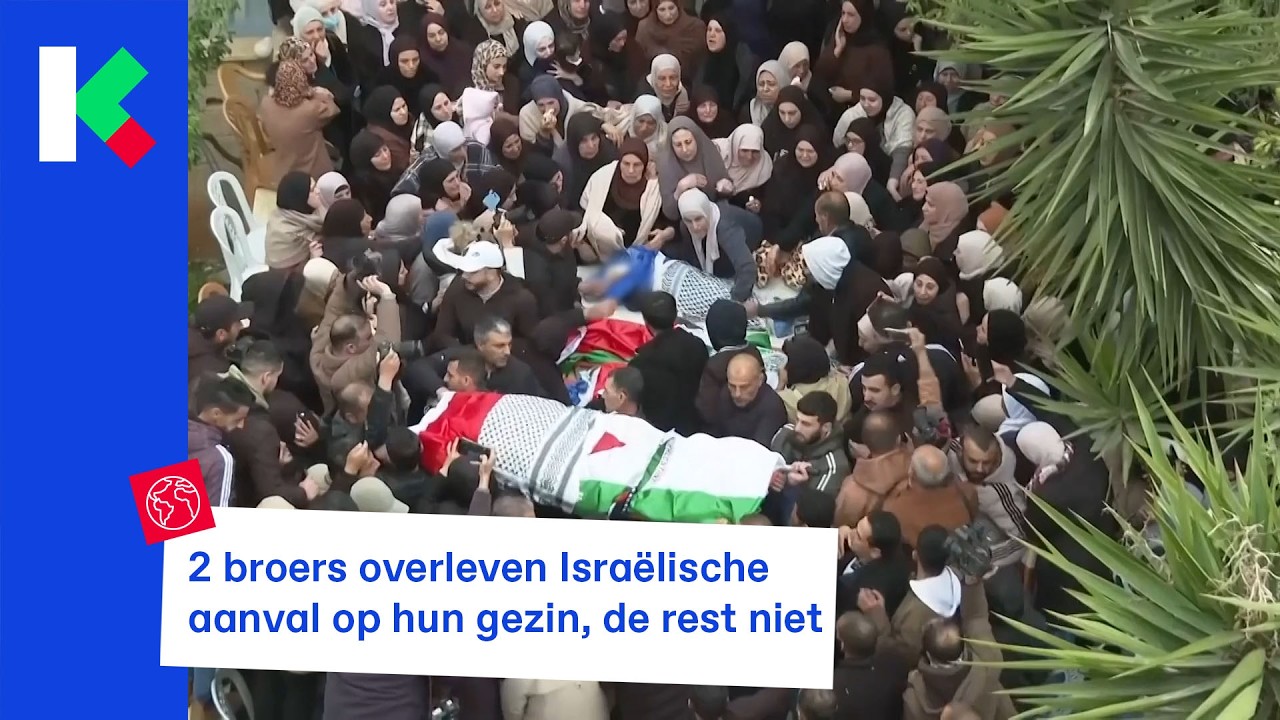 2 broers overleven Israëlische aanval op hun gezin, de rest niet