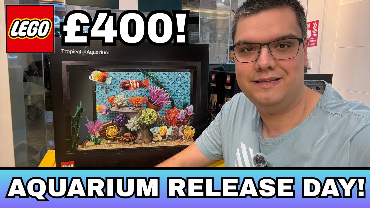 Потрясающие предложения от Smyths и запуск аквариума LEGO за 400 фунтов стерлингов! &mdash; LEGO Store ...