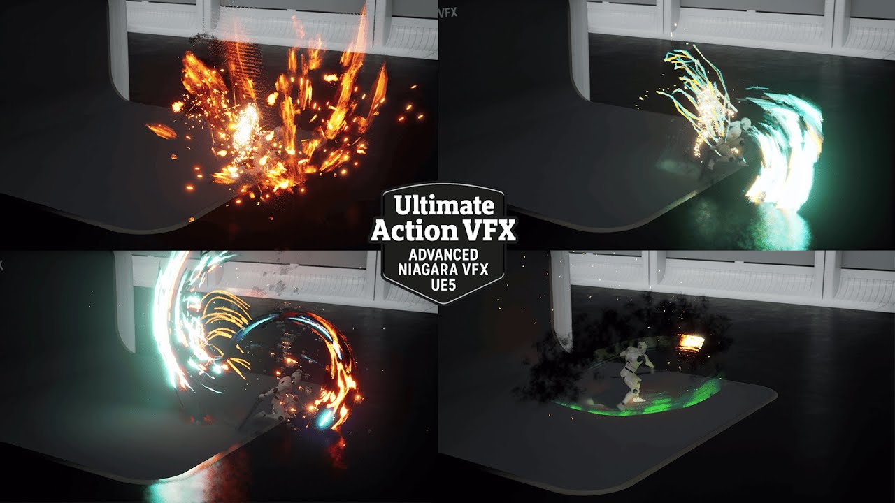 Sword Attacks -Ultimate Action Niagara VFX-Unreal Engine 5