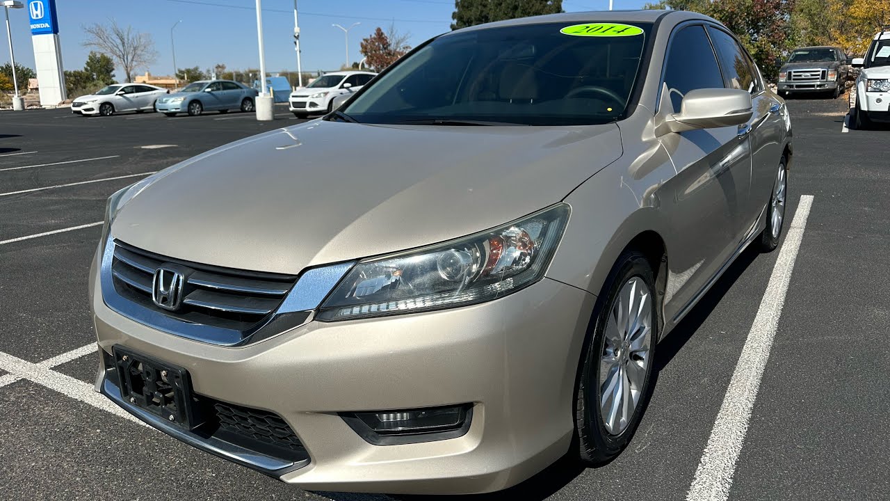 2014 Honda Accord Ex - Champagne Frost Pearl - Walkaround