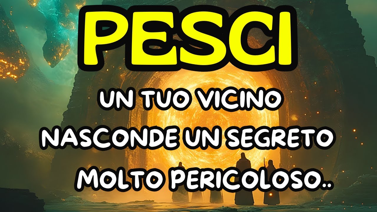 PESCI♓️ATTENZIONE: IL TUO VICINO NASCONDE QUALCOSA DI PERICOLOSO