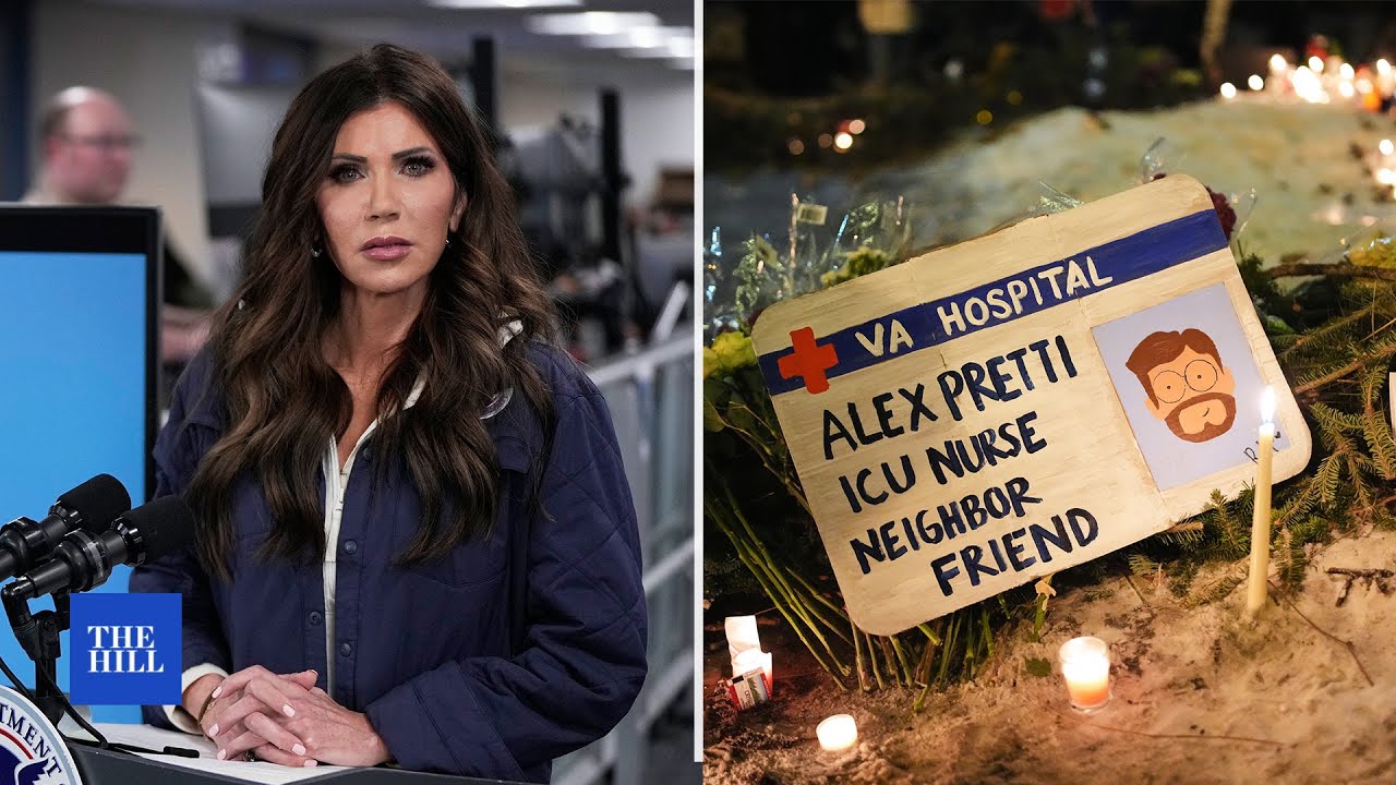 Noem Speaks 'Perpetuated Violence' In Minneapolis After Fatal Shooting Of Alex Pretti | TRENDING