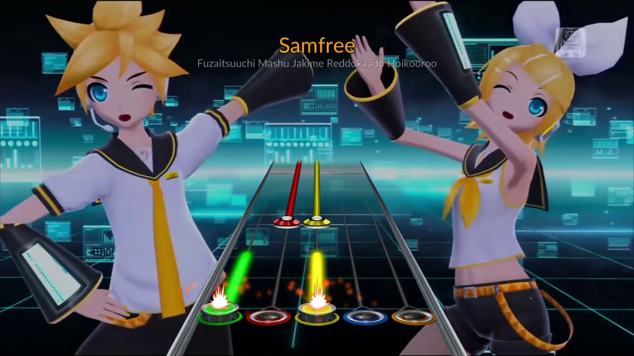 Lets Say The P Names! from Project Diva F in Clone Hero (w/ full difficulty and lyrics)