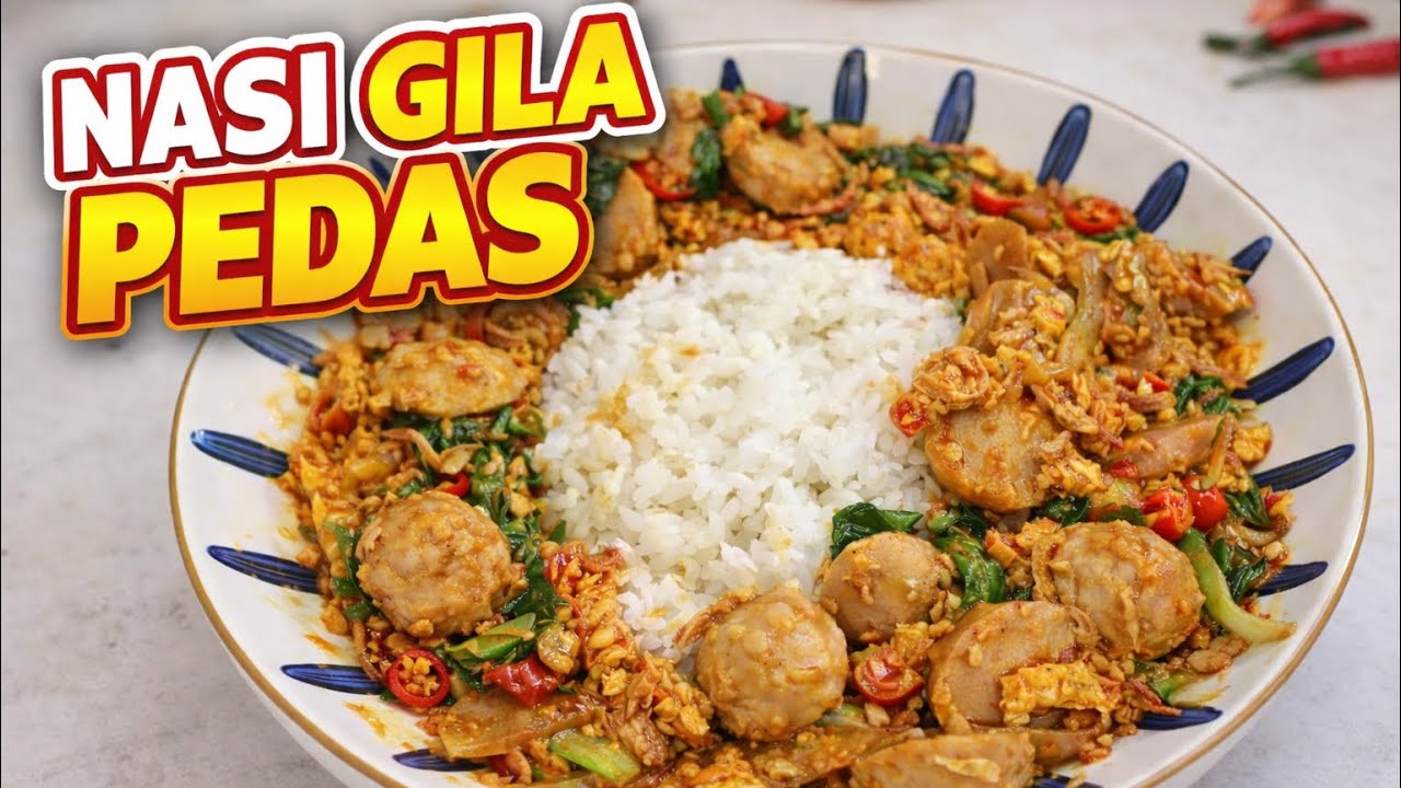 Menu sahur sat set anti ribet nasi gila