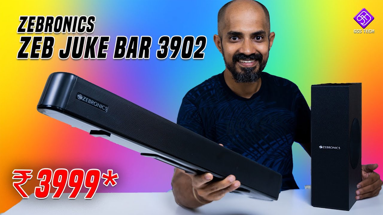 Zebronics Zeb Jukebar 3902 - குட்டி சைஸ் சரவெடி - ₹3,999
