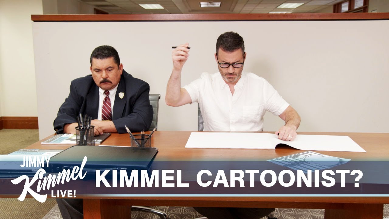 Джимми Киммел и Гильермо представляют мультфильмы журналу The New Yorker