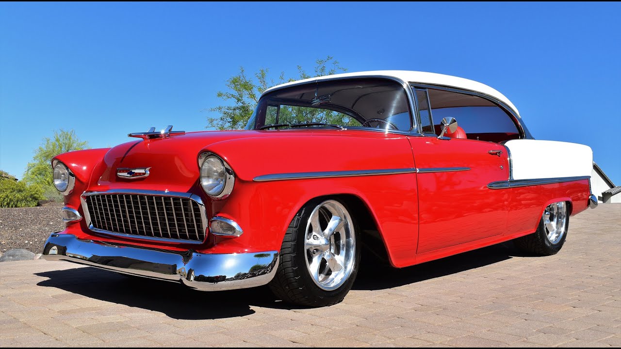 1955 Chevy Belair Pro-Tour (Sorry Sold) 598 900HP Fuel Injected 4L80E AOD Art Morrison Chassis