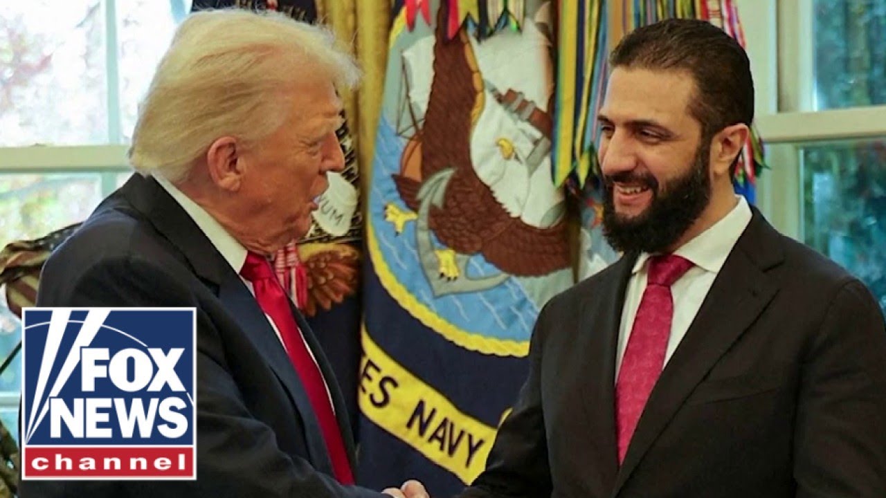 Trump meets new Syrian leader as nation joins US-led anti-ISIS coalition