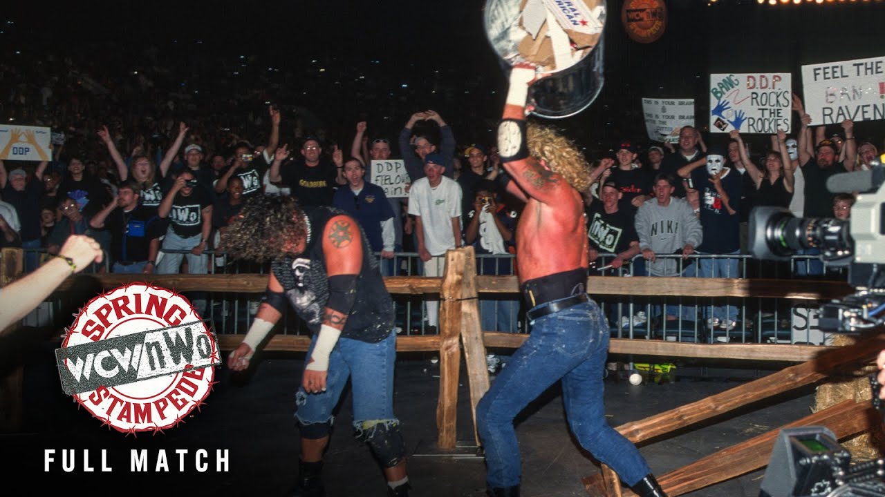 FULL MATCH: Diamond Dallas Page vs. Raven &ndash; WCW U.S. Title Raven&rsquo;s Rules Match: Spring Stampede 1998