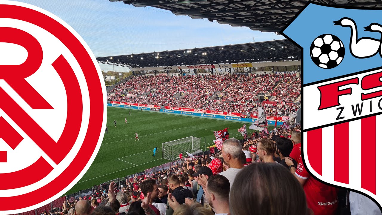 ROTE KARTE & GÖTZE TRIFFT SCHON WIEDER! | Vlog bei RWE vs. Zwickau 🔴⚪