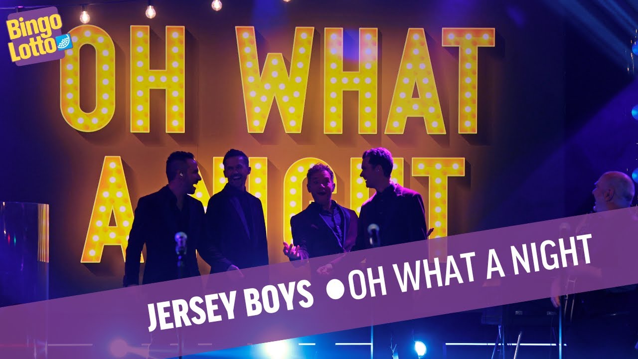 Jersey boys - Oh what a night - Live i BingoLotto 4/1 2026