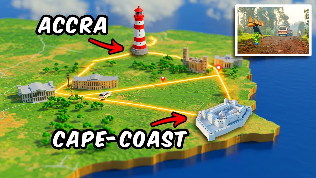 Accra To Cape-Coast Incredible Road Trip