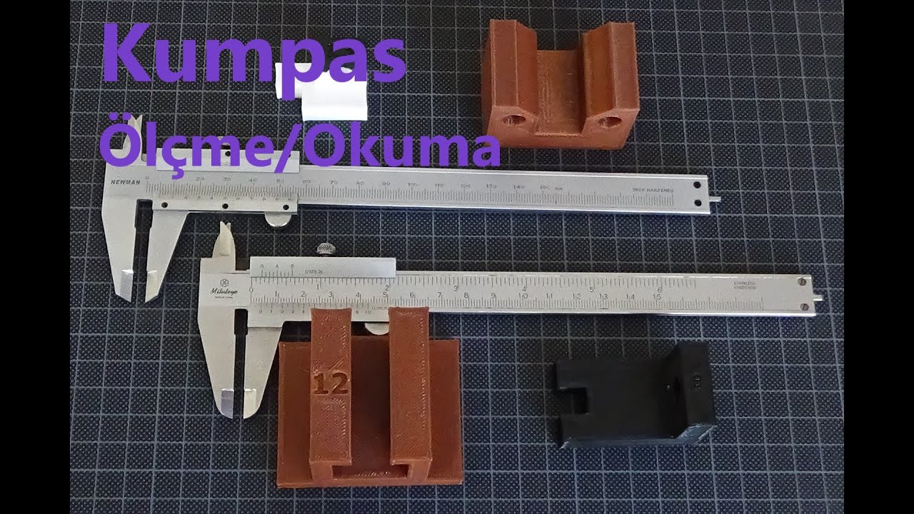 Kumpas (Vernier Caliper) Ölçme/Okuma