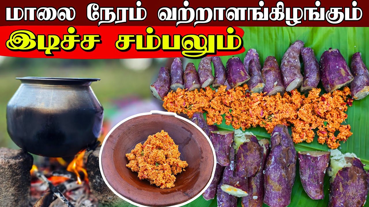 இப்படி ஒரு கிழங்கும் சம்பலும் இருந்தால் | Our Village lifestyle | vanni vlog