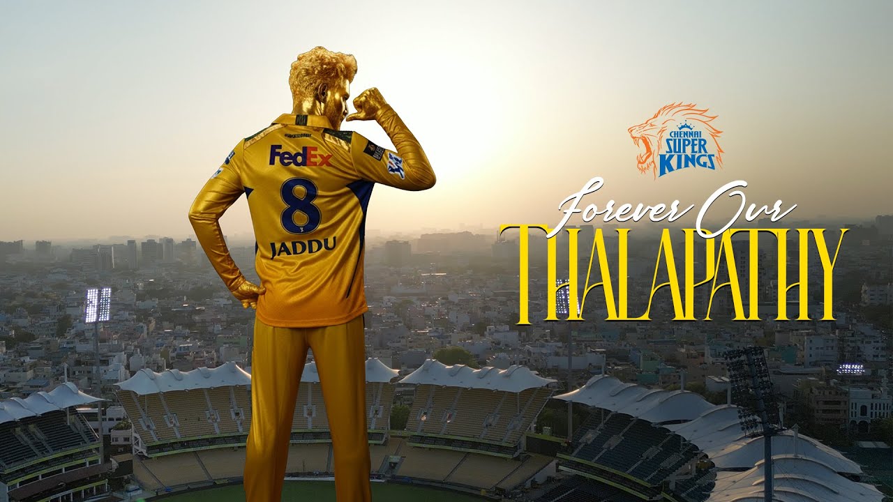Chennai Super Kings - Ravindra Jadeja Tribute Video | Forever our Thalapathy | CSK | IPL 2026