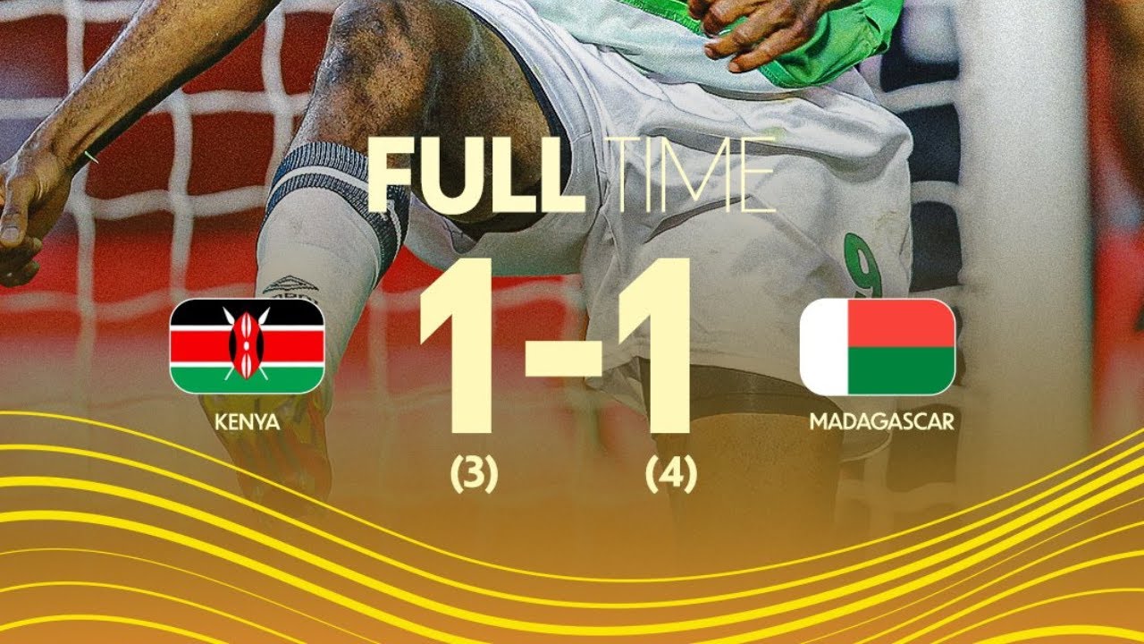 Kenya vs Madagascar Penalty Shootout | CHAN 2024 Quarter Final
