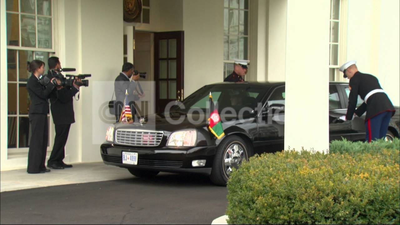DC:PRES KARZAI WHITE HOUSE ARRIVAL