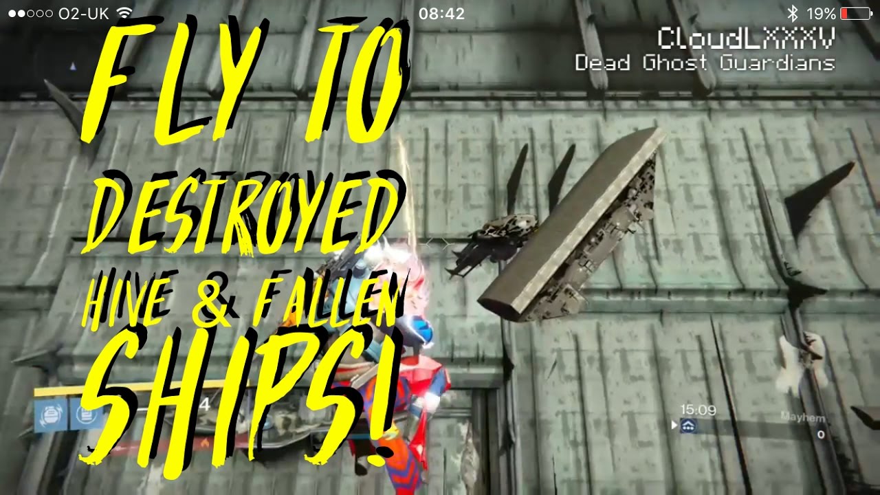 DESTINY Glitches: *NEW* Fly to Destroyed Hive & Fallen Ships! + Highest Point in CATHEDRAL OF DUSK!