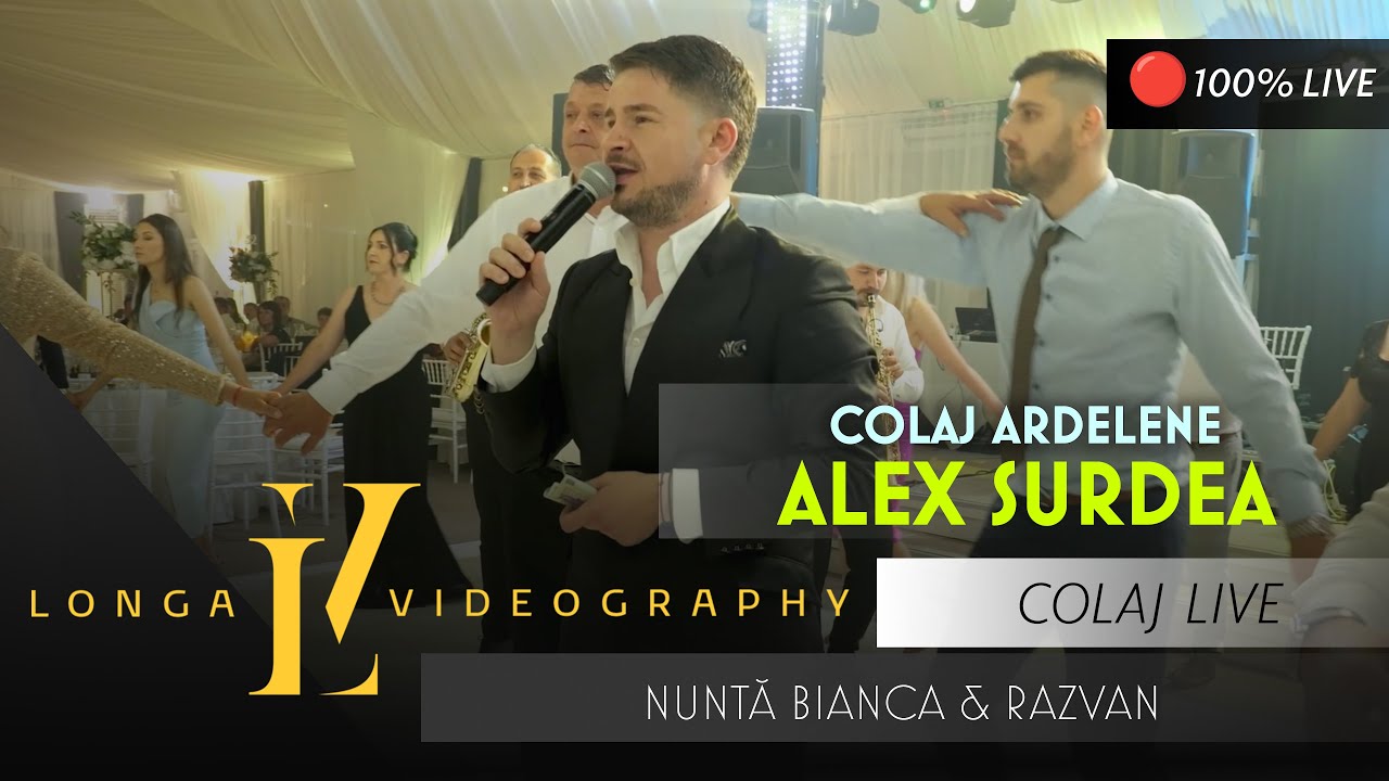 Alex Surdea & AS Orkestra - Colaj Ardelene LIVE 🎵 Nunta Bianca & Razvan ● NOU 2024