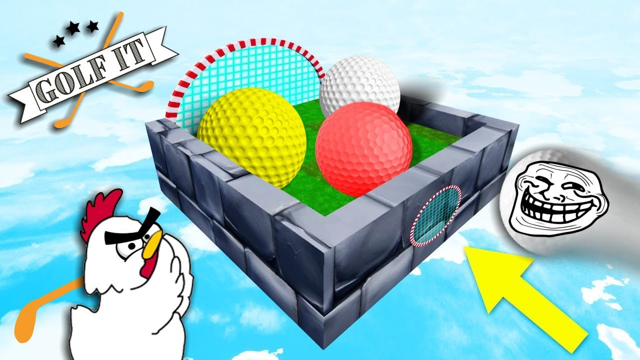 ლ(ಠ_ಠლ)  DALŠÍ TROLL MAPA! ⛳ 𝔾𝕆𝕃𝔽 𝕀𝕋 w/ Porty, Nakashi