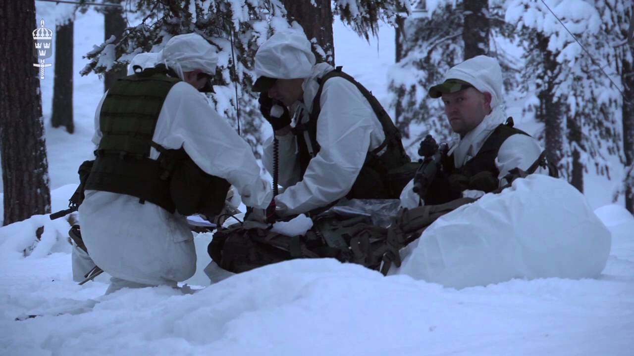 Repetitionsutbildning på Arméns jägarbataljon