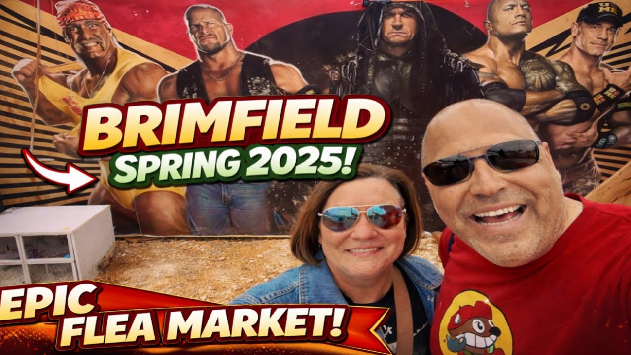 Brimfield 2025 Spring Show: America's OLDEST Outdoor Antiques Flea Market FINAL DAY