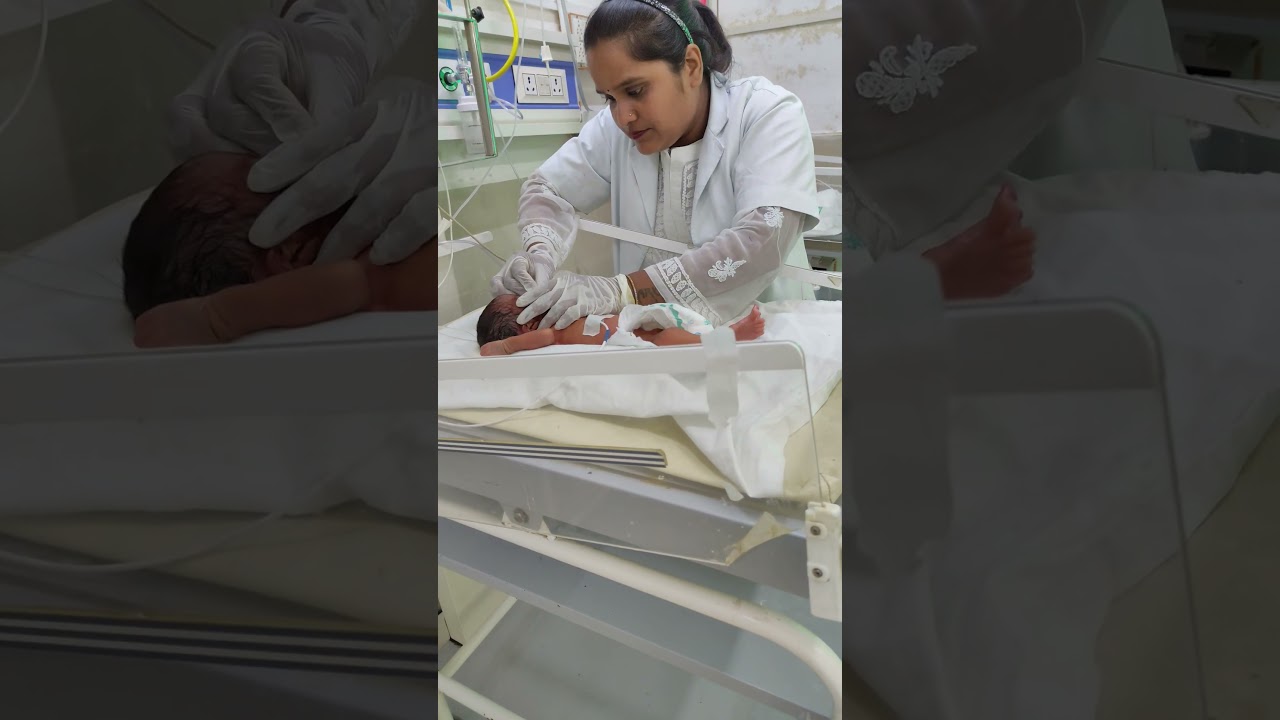 cute baby cute nurse #hospital #doctor #lifeisbutadream #mbbs #neet