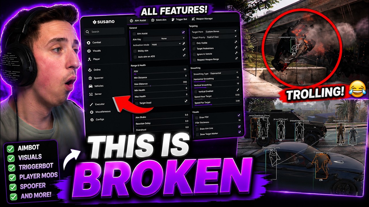 I Found the BEST FiveM Cheat&hellip; (Full Showcase)