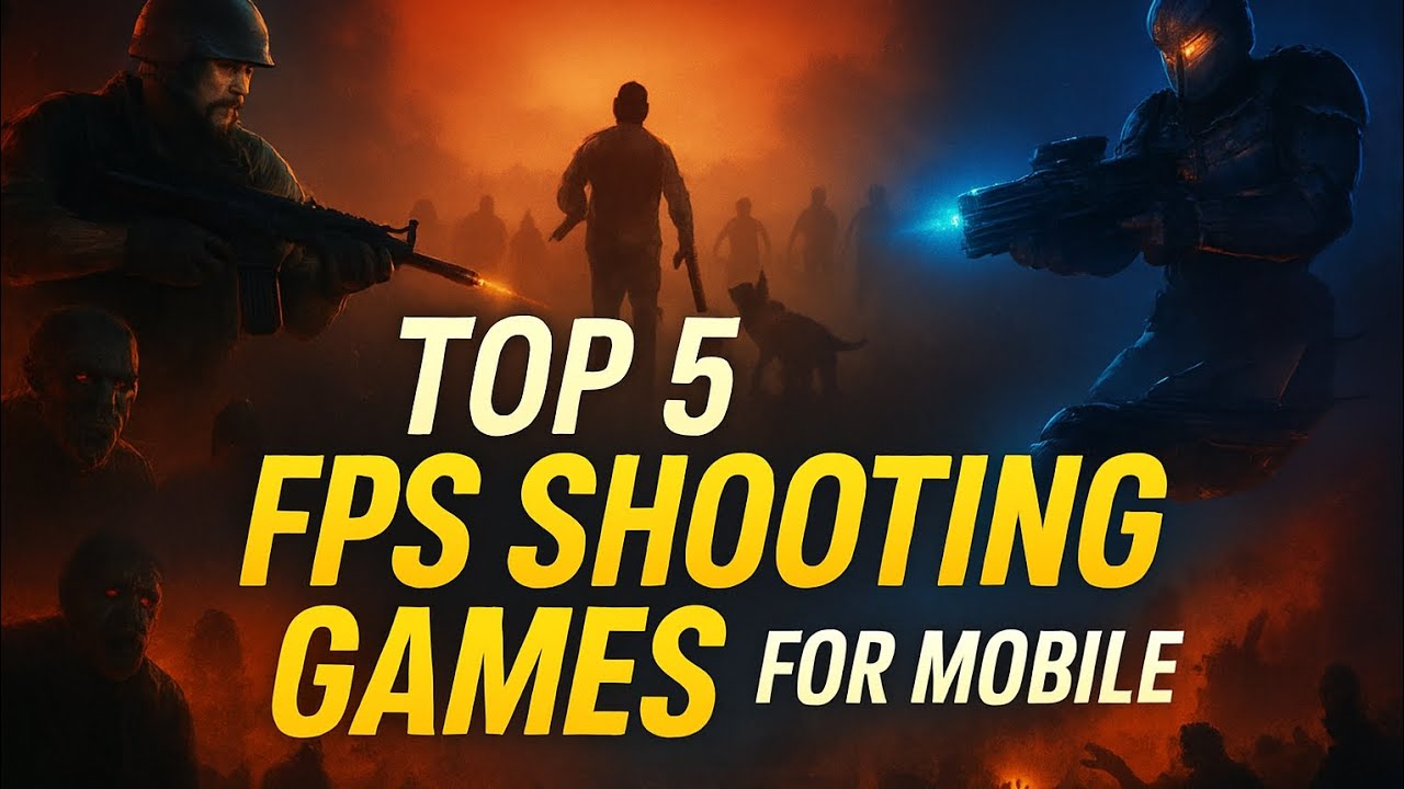 Top 5 Offline FPS Shooting Games for mobile (Android & iOS) 