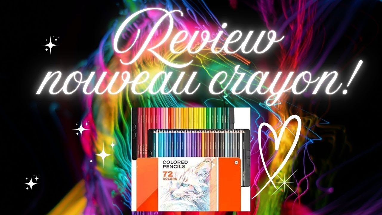 nouveauté! crayon woomer art review/nuancier et test!