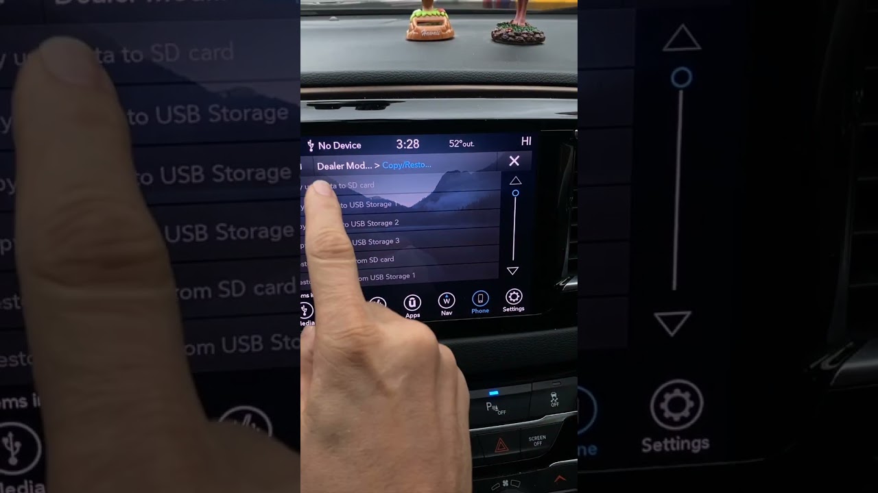 Chrysler Pacifica: как войти в режим дилера в Uconnect #механик #ремонт #pacifica #сделай сам