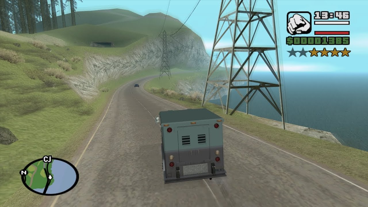 Chain Game 48 mod - GTA San Andreas - How to get the Securicar from San Fierro at beginning of game