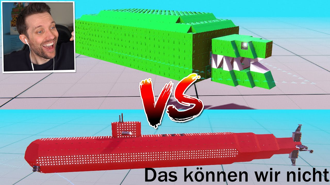 Benx U-Boot vs. Elina U-Boot (So sehen U-Boote normalerweise aus)