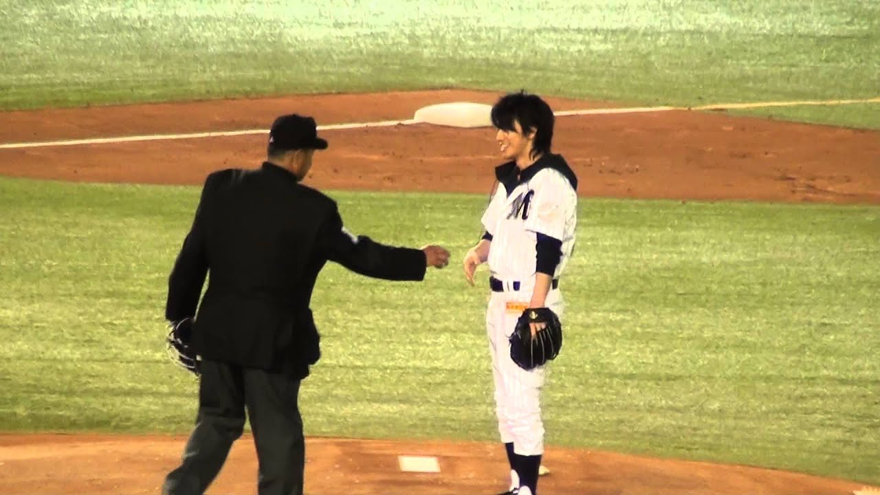 プロ野球 2013年／佐藤健さんの始球式