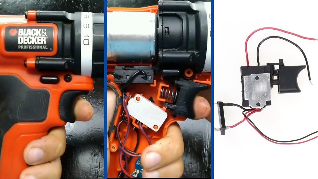 Black&Decker Cordless Drill Trigger Upgrade