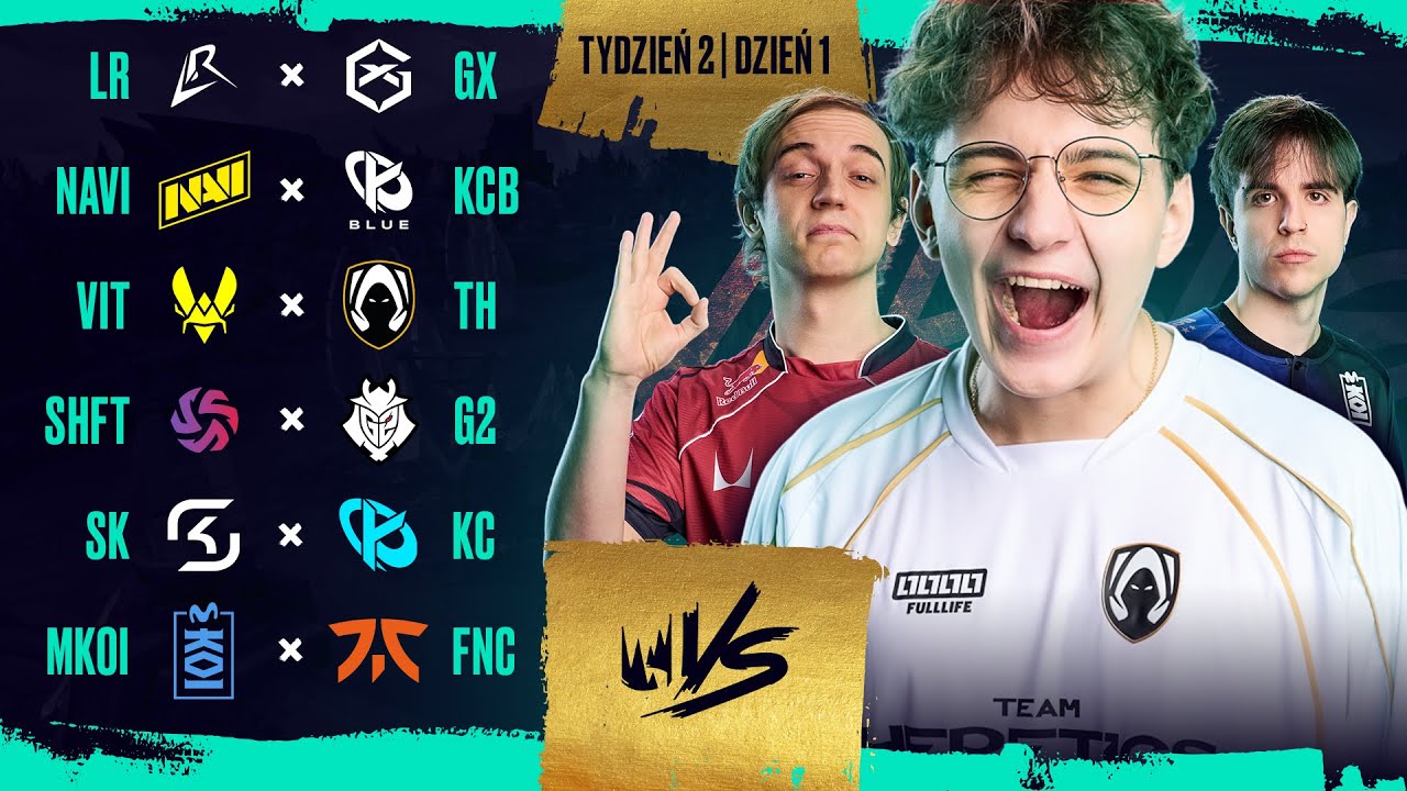 🔴LEC VERSUS DZIEŃ 1 TYDZIEŃ 2🔴