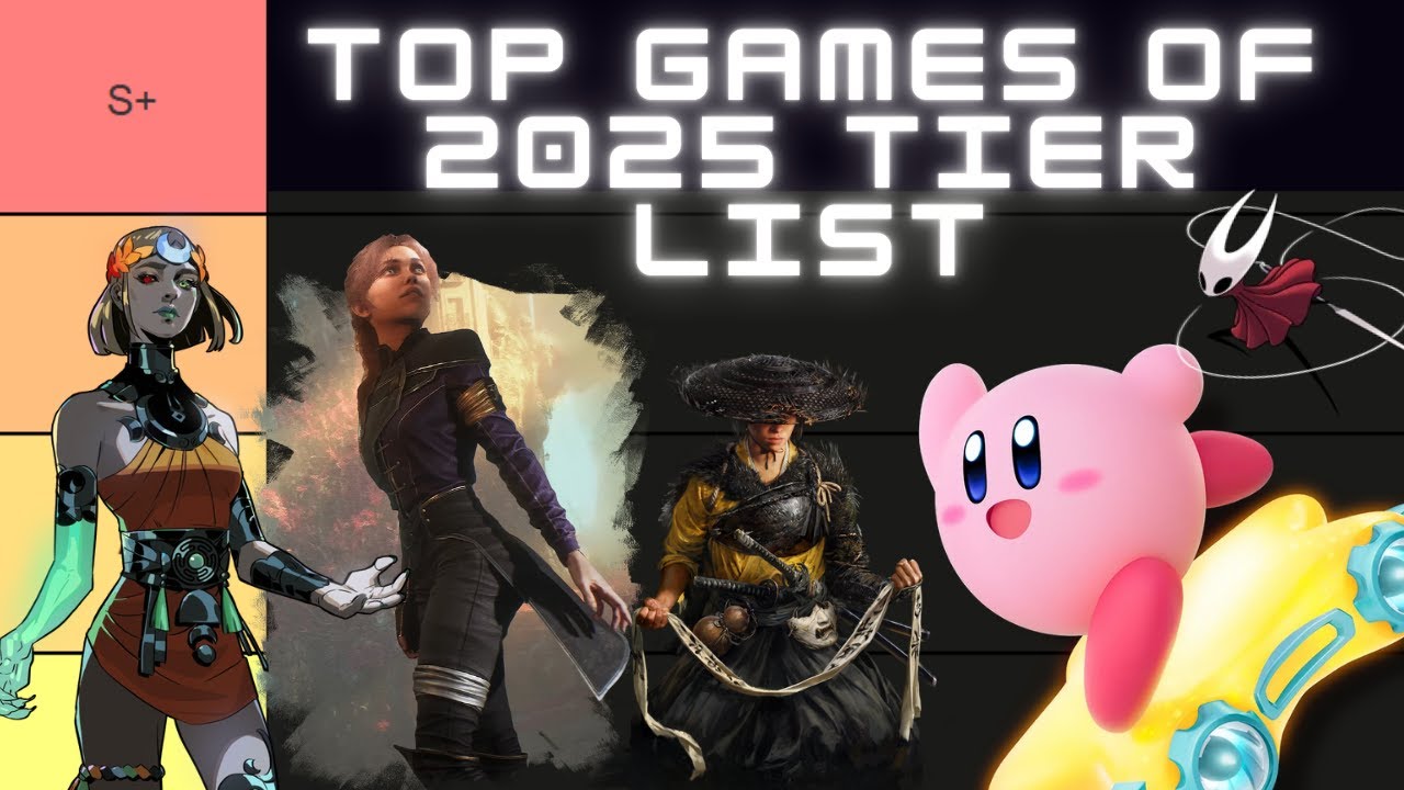 Our Top 10 Games of 2025 - The Tier Drop Pod Episode 16