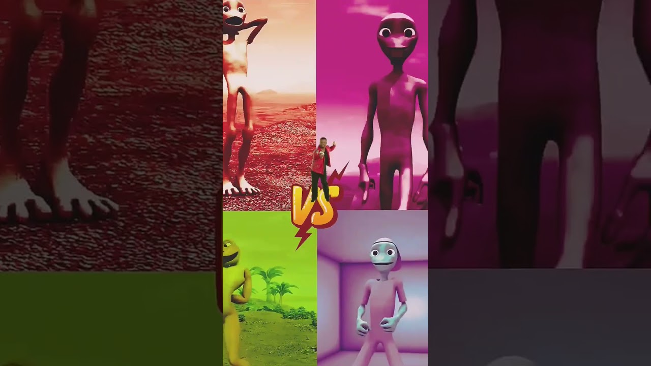 dametucosita dances #dametucosita #comedy #dance #frogdance #alien #funny #aliendance #redalien