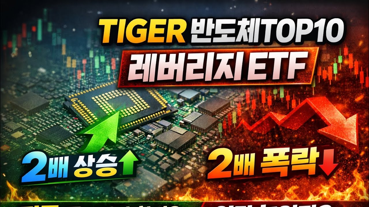 반도체TOP10 레버리지 ETF, 지금 들어가도 될까?